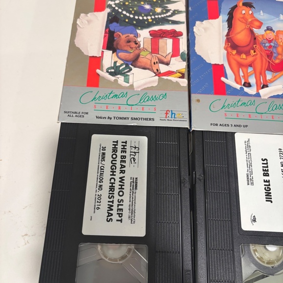 America's Christmas Classics Children's Collection VHS Set- Holiday Movies - Picture 12 of 14